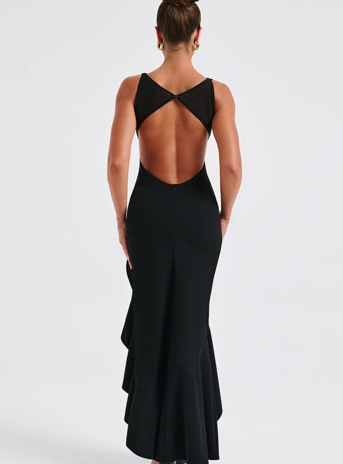 Theadora Maxi Dress - Black