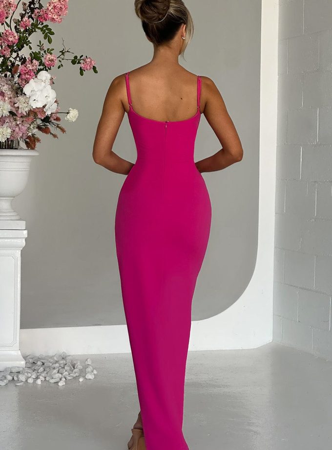 Tiarne Maxi Dress - Hot Pink