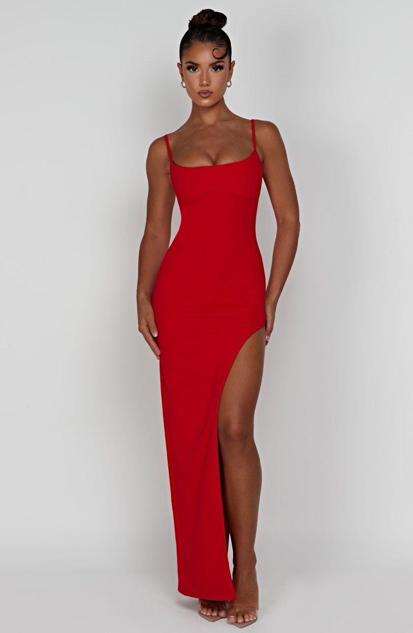 Tiarne Maxi Dress - Red