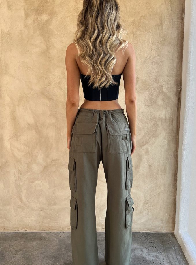 Tinashe Cargo Pants - Khaki