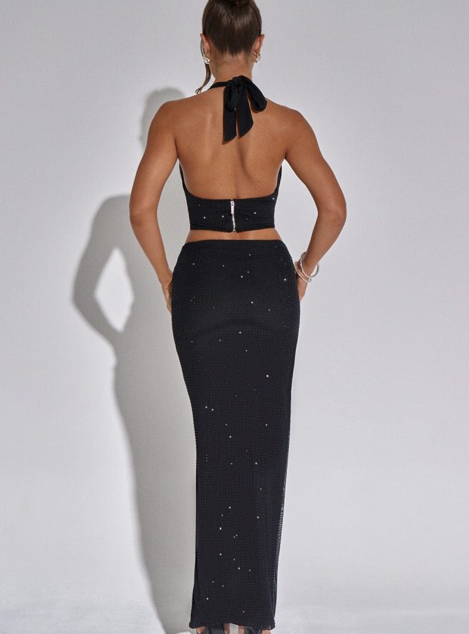 Val Maxi Skirt - Black