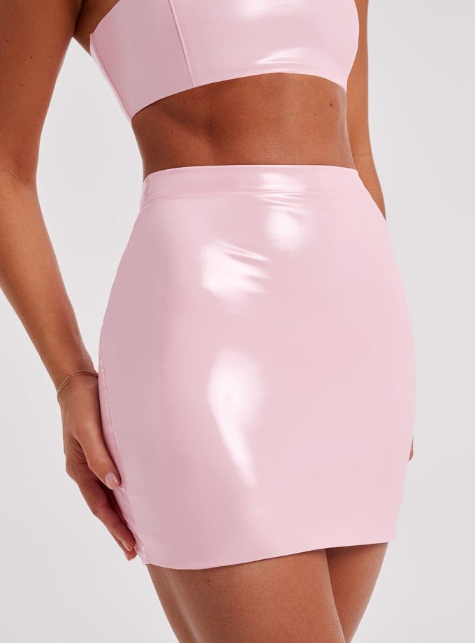 Violet Mini Skirt - Pink