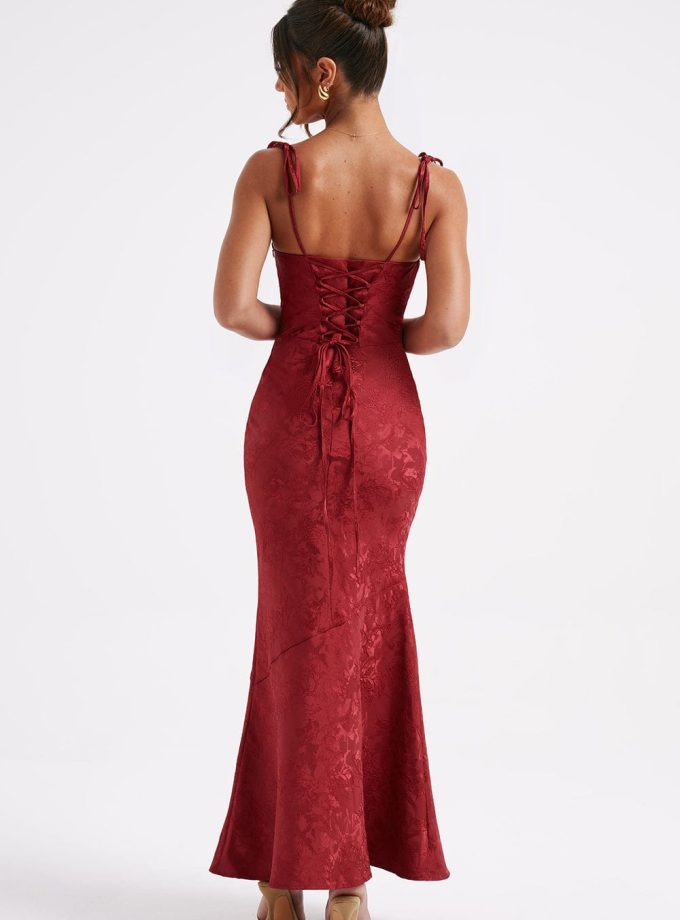 Whitney Maxi Dress - Red