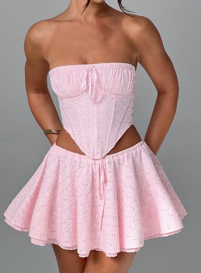 Wilma Corset - Blush