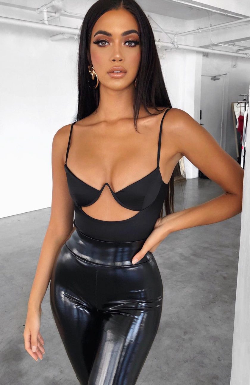 Yasmine Bodysuit - Black