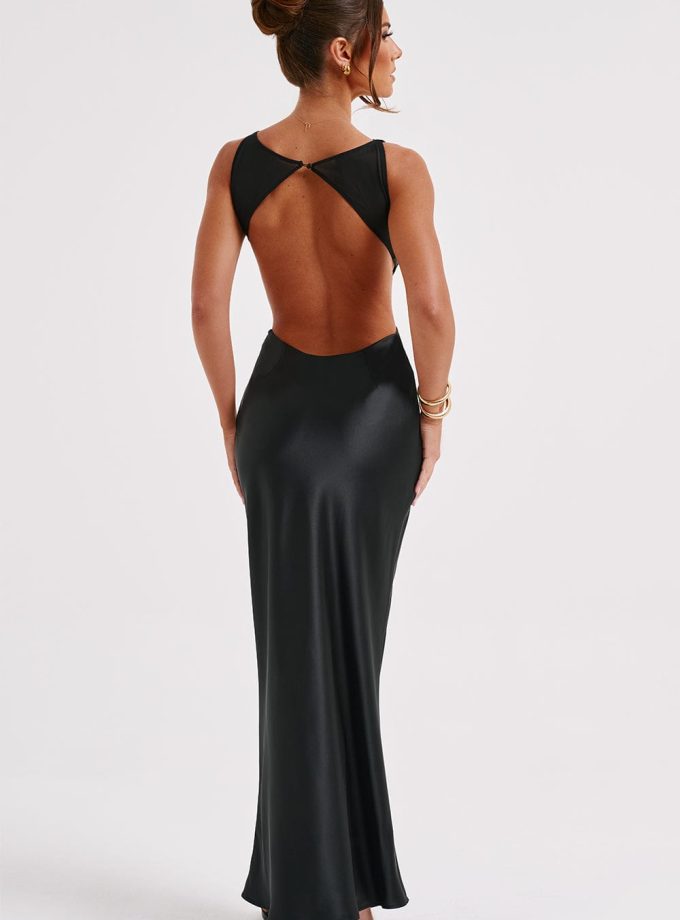 Yves Maxi Dress - Black