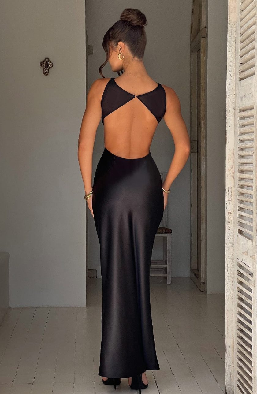 Yves Maxi Dress - Black