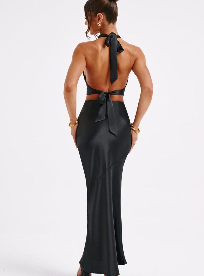 Zaylee Maxi Skirt - Black