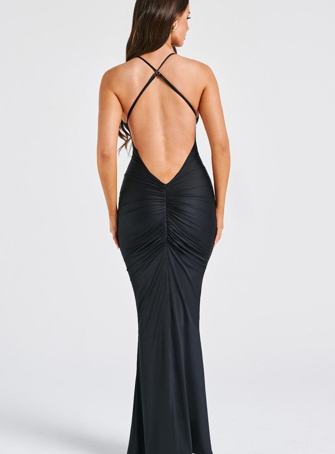 Zelda Maxi Dress - Black