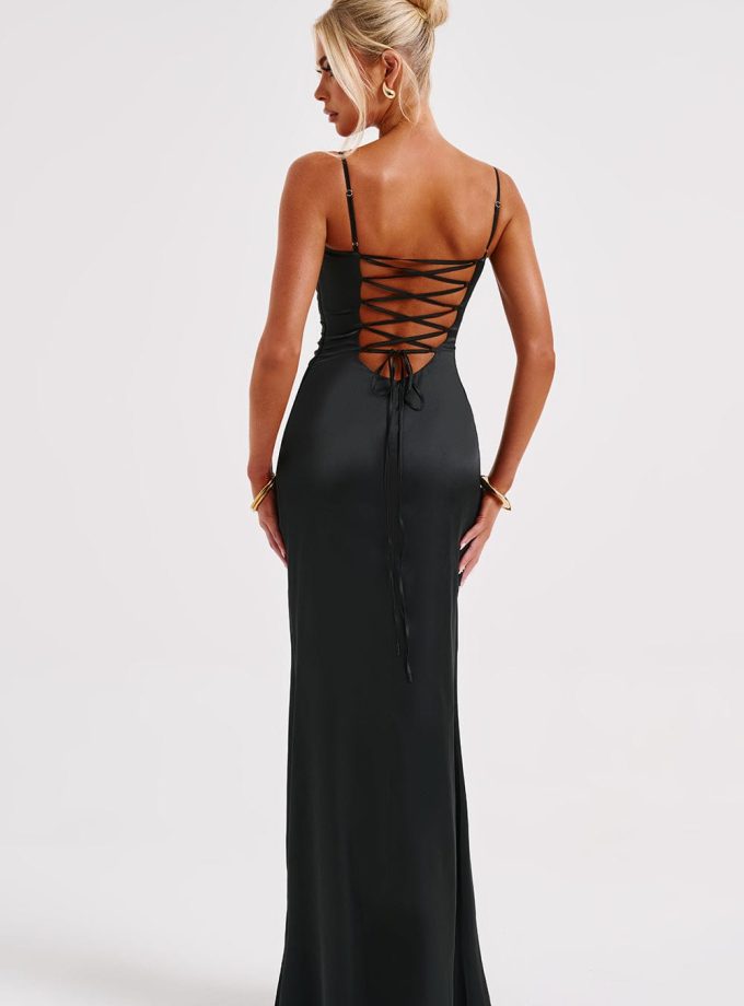 Zola Maxi Dress - Black