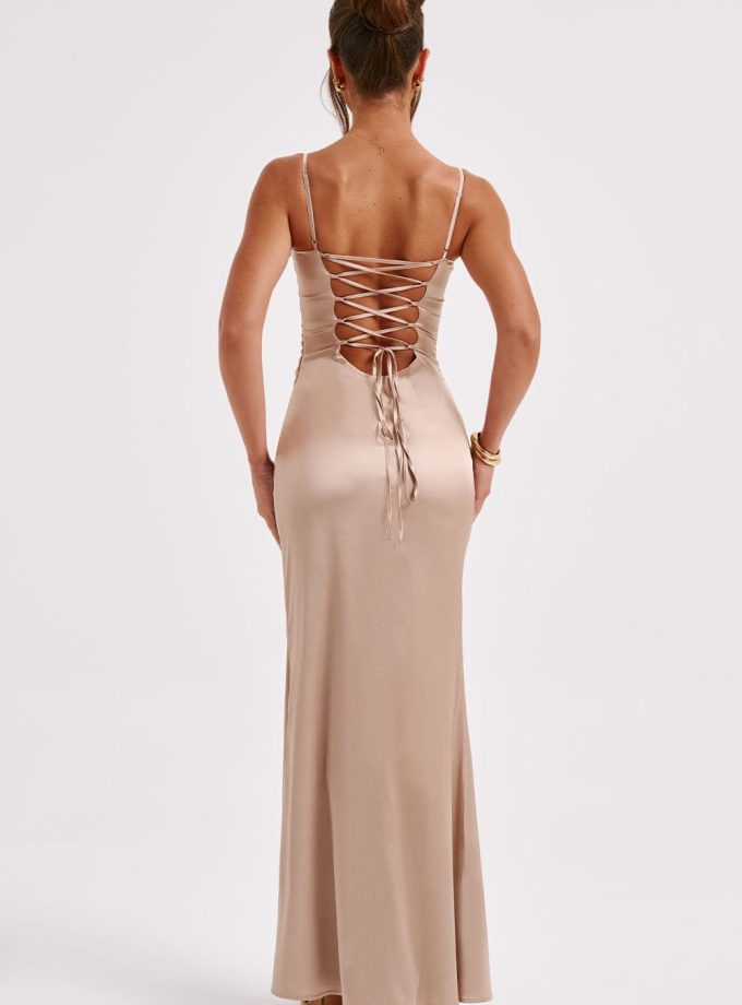 Zola Maxi Dress - Champagne